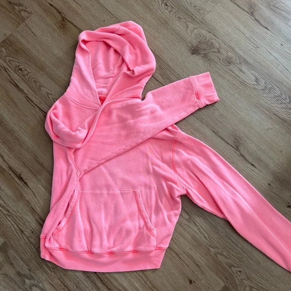 SKIMS Pink Women's Hoodie - Picture 2 of 5